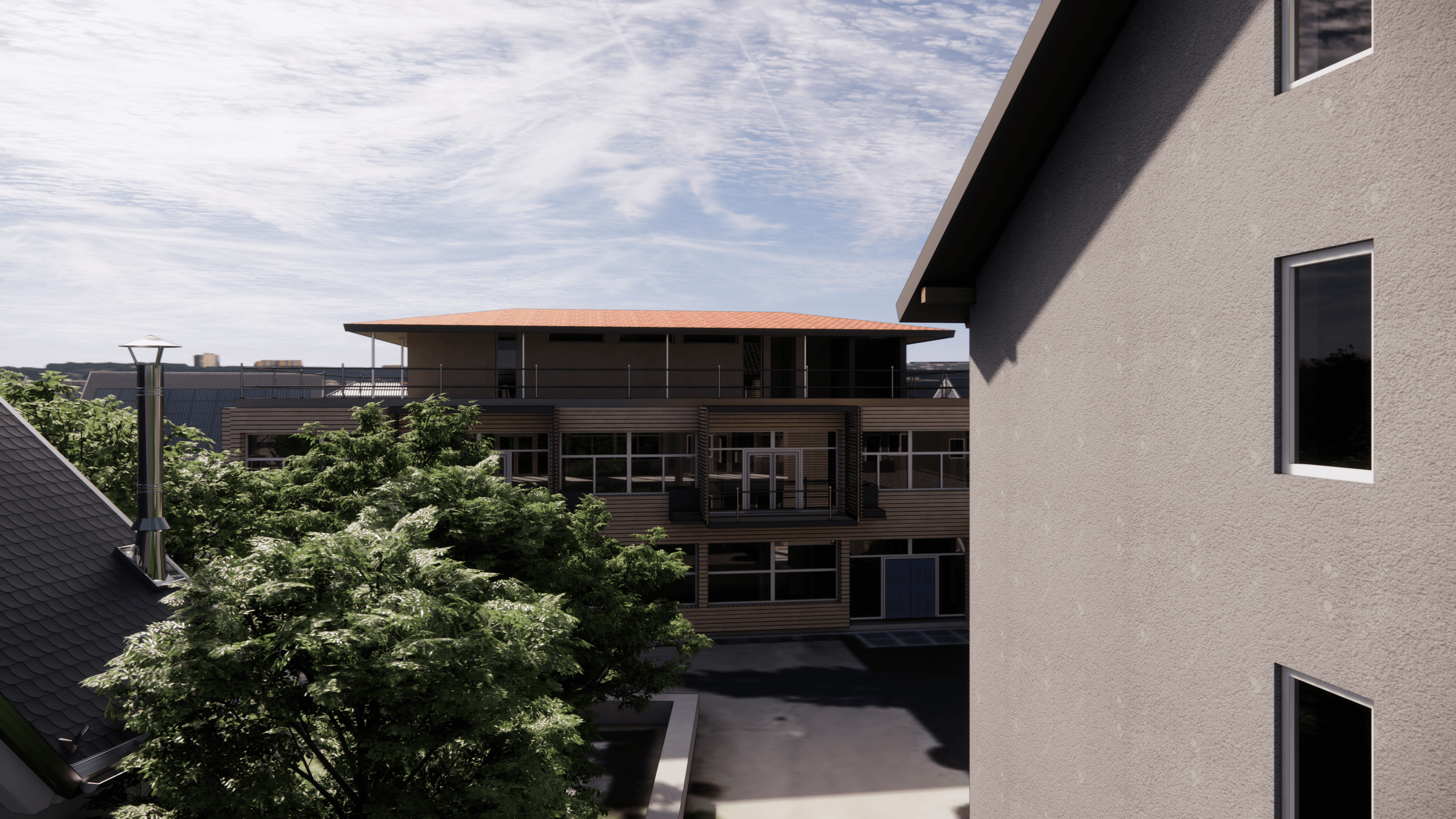 Sanierung Textilfabrik „Alte Näherei“ Augsburg — Ansicht 4