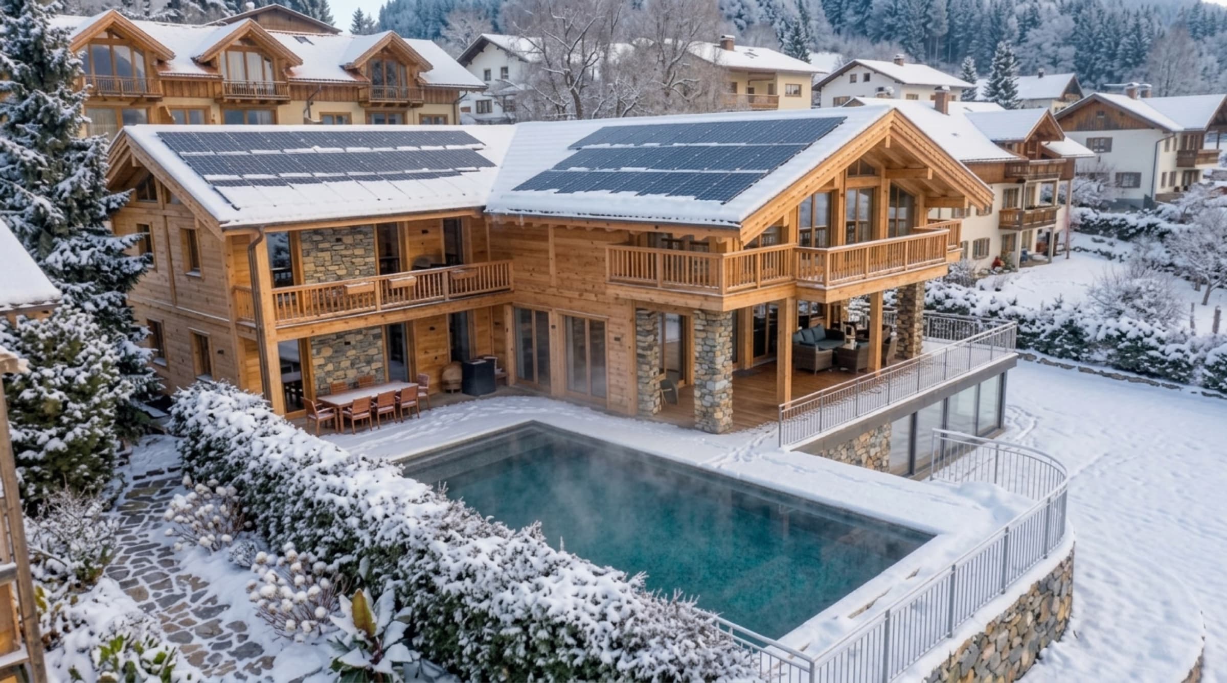 Hangvilla im Chalet-Stil — Ansicht 9